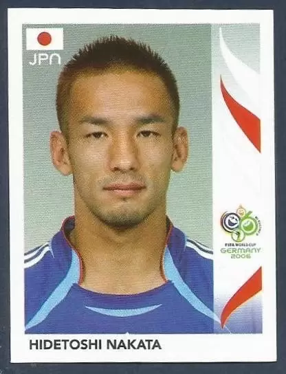 FIFA World Cup Germany 2006 - Hidetoshi Nakata - Japan