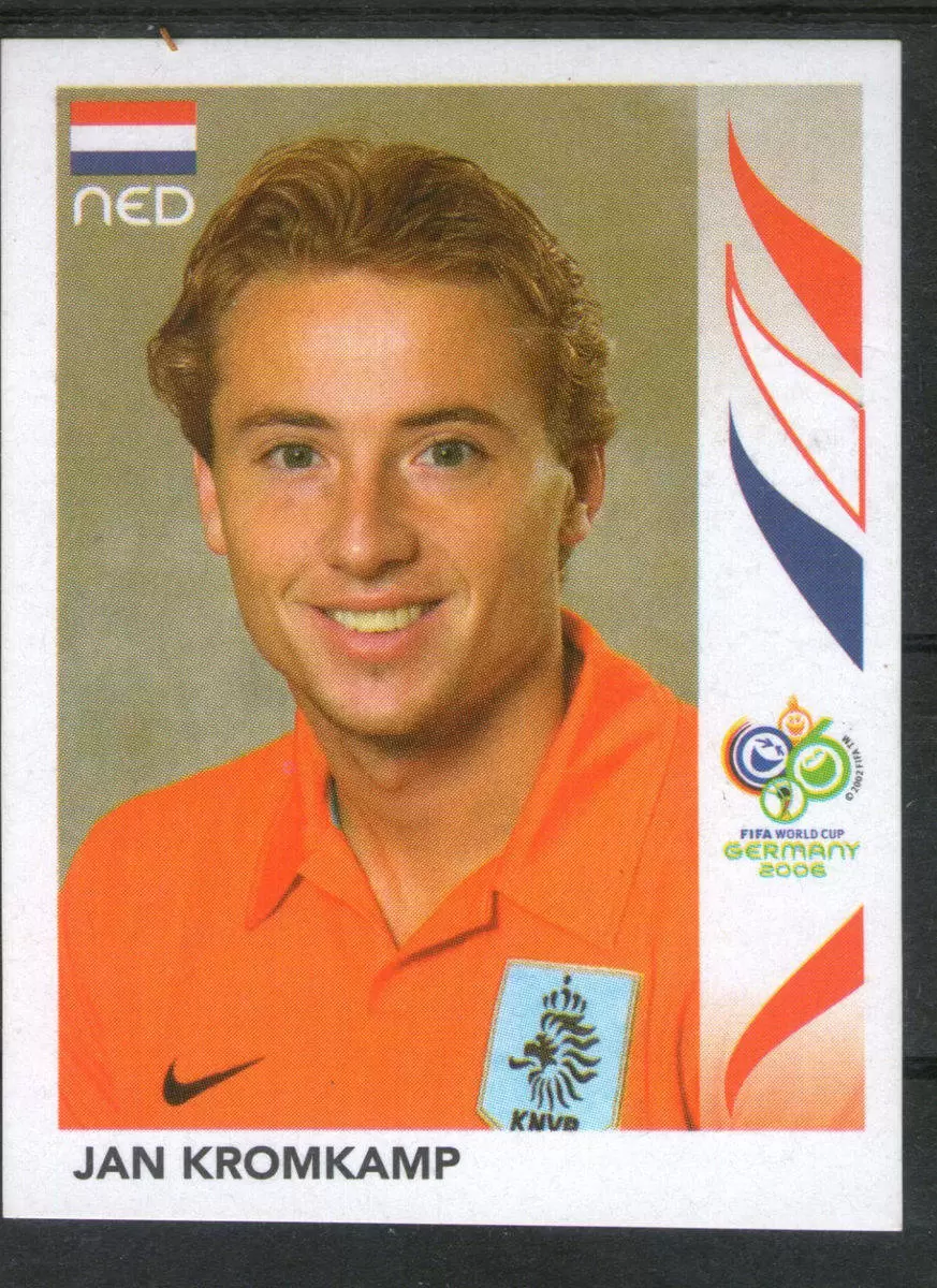 FIFA World Cup Germany 2006 - Jan Kromkamp - Nederland