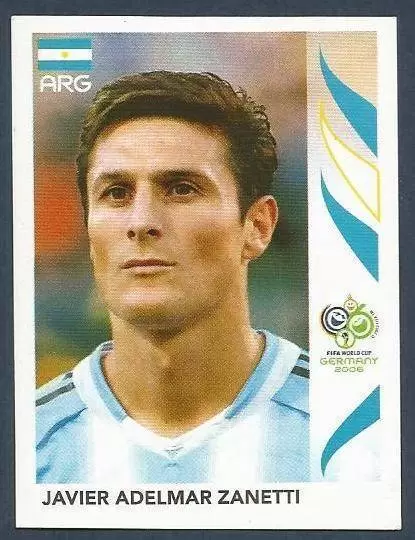 FIFA World Cup Germany 2006 - Javier Adelmar Zanetti - Argentina