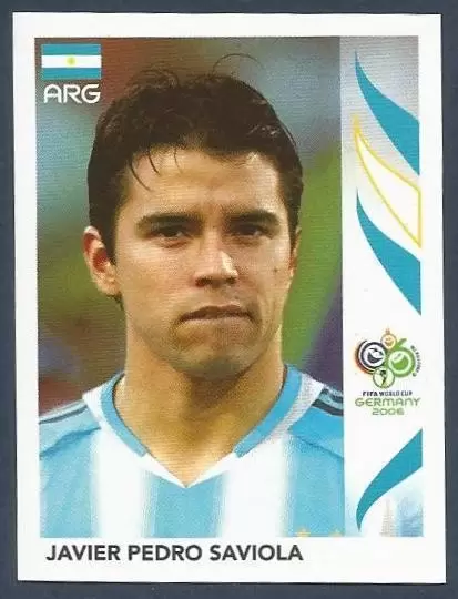 FIFA World Cup Germany 2006 - Javier Pedro Saviola - Argentina