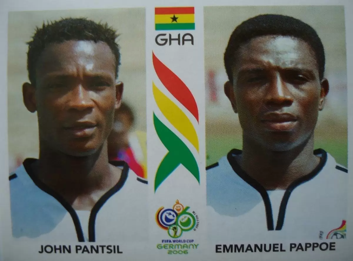 FIFA World Cup Germany 2006 - John Pantsil/Emmanuel Pappoe - Ghana