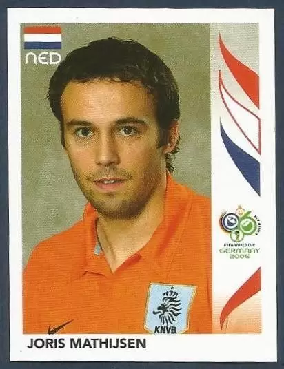 FIFA World Cup Germany 2006 - Joris Mathijsen - Nederland