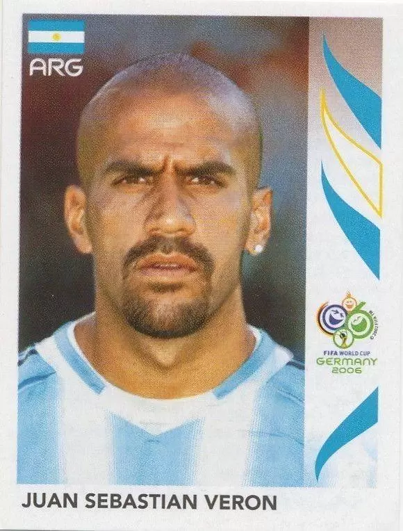 FIFA World Cup Germany 2006 - Juan Sebastian Veron - Argentina