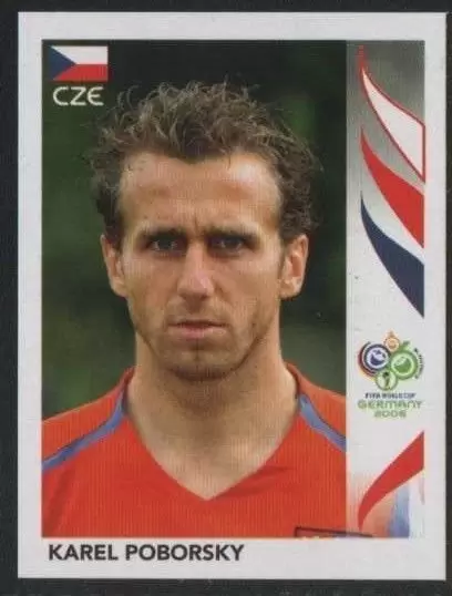 FIFA World Cup Germany 2006 - Karel Poborsky - Ceska Republika
