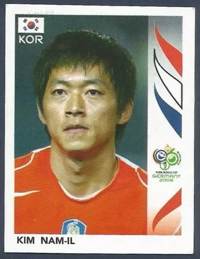 Panini 505  Kim Nam-Il Südkorea FIFA WM 2006 Germany 