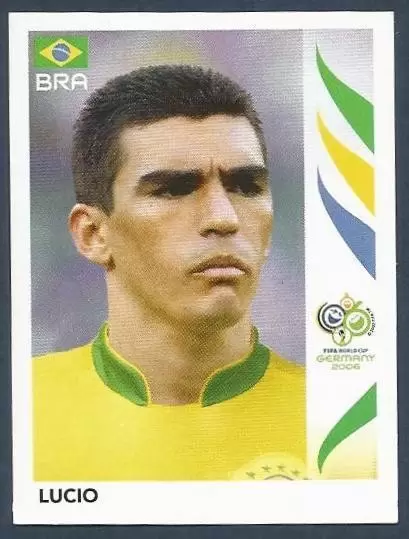 FIFA World Cup Germany 2006 - Lucio - Brasil