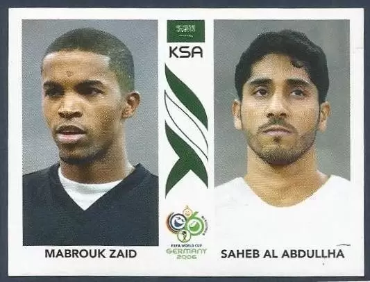 FIFA World Cup Germany 2006 - Mabrouk Zaid/Saheb Al Abdullha - Saudi Arabia