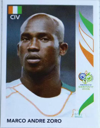 FIFA World Cup Germany 2006 - Marco Andre Zoro - Cote D\'Ivoire