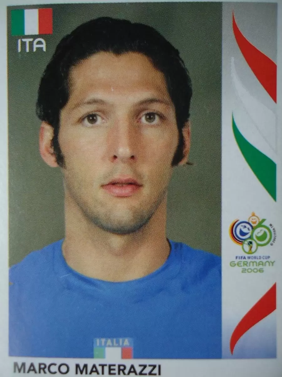 FIFA World Cup Germany 2006 - Marco Materazzi - Italia