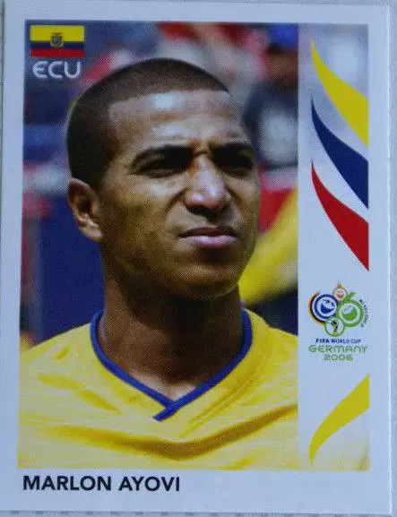 FIFA World Cup Germany 2006 - Marlon Ayovi - Ecuador