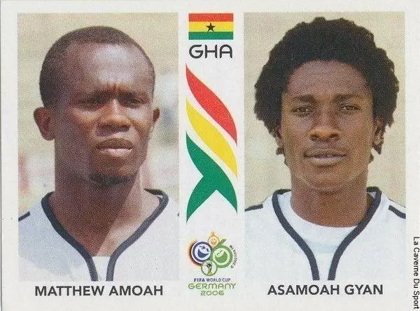 FIFA World Cup Germany 2006 - Matthew Amoah/Asamoah Gyan - Ghana