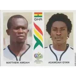 Matthew Amoah/Asamoah Gyan - Ghana