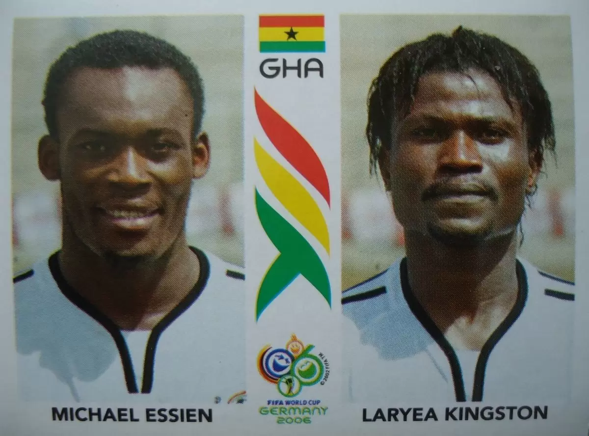 FIFA World Cup Germany 2006 - Michael Essien/Laryea Kingston - Ghana