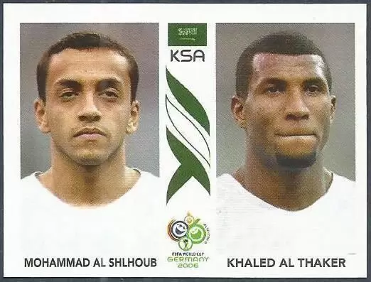 FIFA World Cup Germany 2006 - Mohammad Al Shlhoub/Khaled Al Thaker - Saudi Arabia