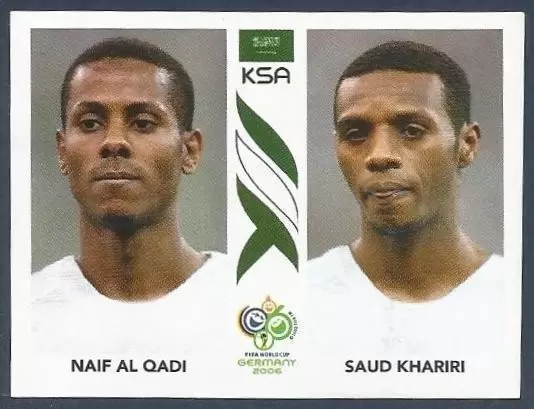 FIFA World Cup Germany 2006 - Naif Al Qadi/Saud Khariri - Saudi Arabia