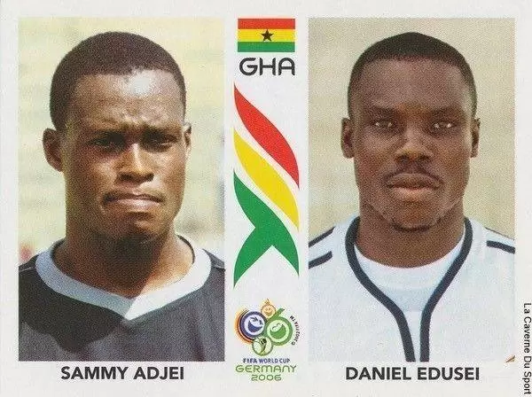 FIFA World Cup Germany 2006 - Sammy Adjei/Daniel Edusei - Ghana