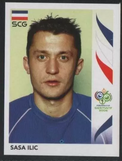 FIFA World Cup Germany 2006 - Sasa Ilic - Srbija i Crna Gora