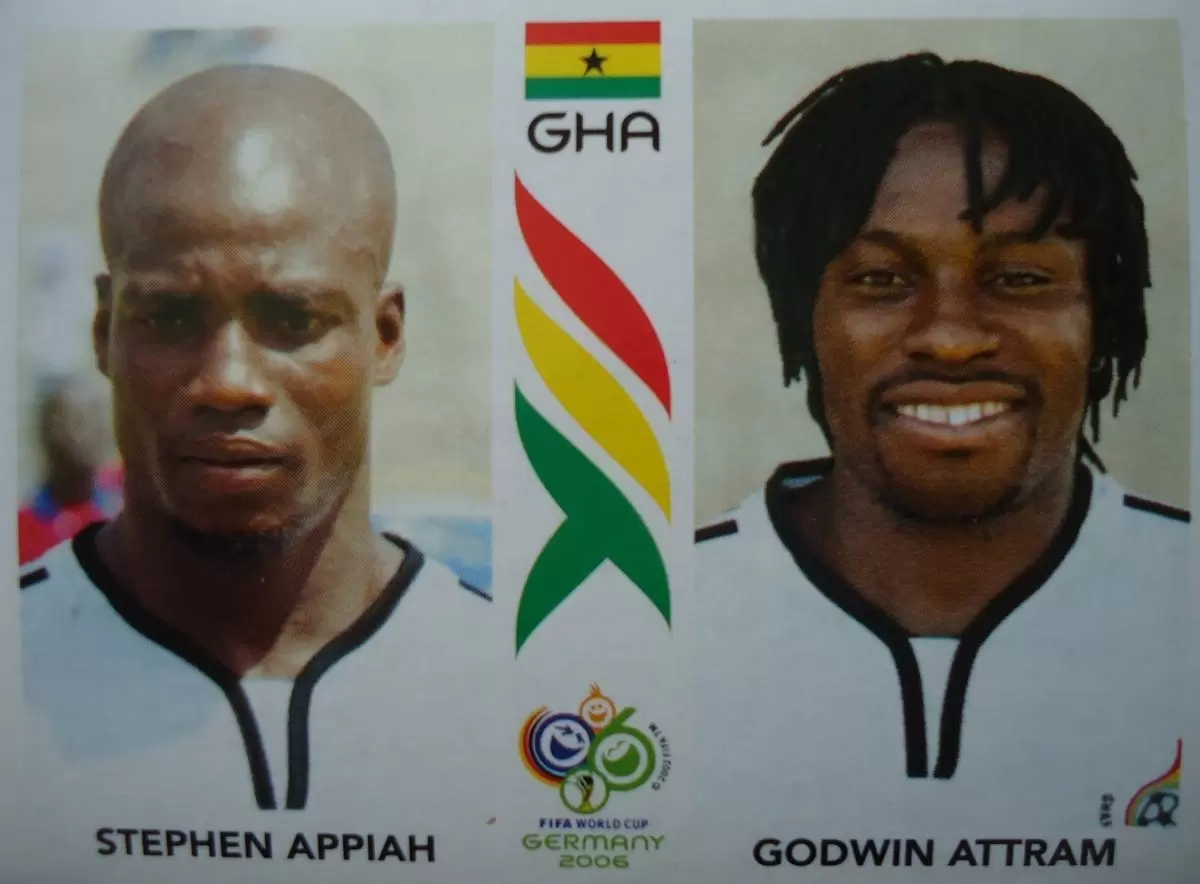 FIFA World Cup Germany 2006 - Stephen Appiah/Godwin Attram - Ghana