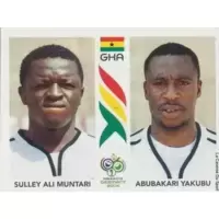Sulley Ali Muntari/Abubakari Yakubu - Ghana