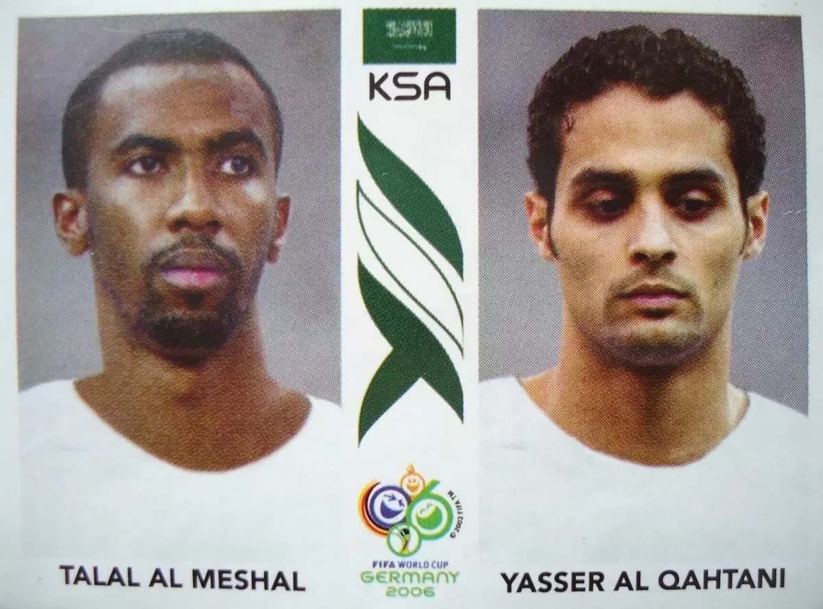 FIFA World Cup Germany 2006 - Talal Al Meshal/Yasser Al Qahtani - Saudi Arabia