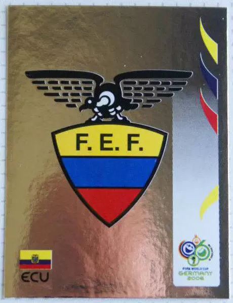 FIFA World Cup Germany 2006 - Team Emblem - Ecuador