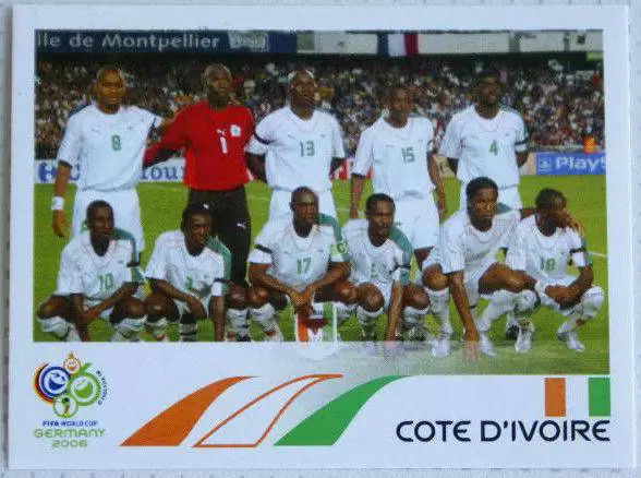 FIFA World Cup Germany 2006 - Team Photo - Cote D\'Ivoire