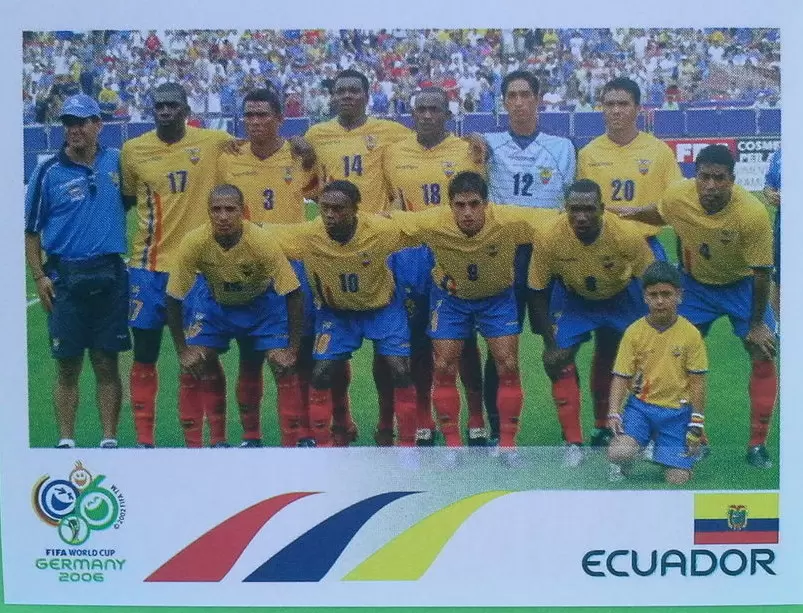 FIFA World Cup Germany 2006 - Team Photo - Ecuador