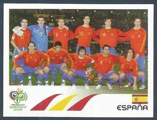FIFA World Cup Germany 2006 - Team Photo - España