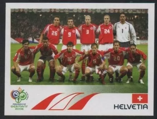 FIFA World Cup Germany 2006 - Team Photo - Helvetia