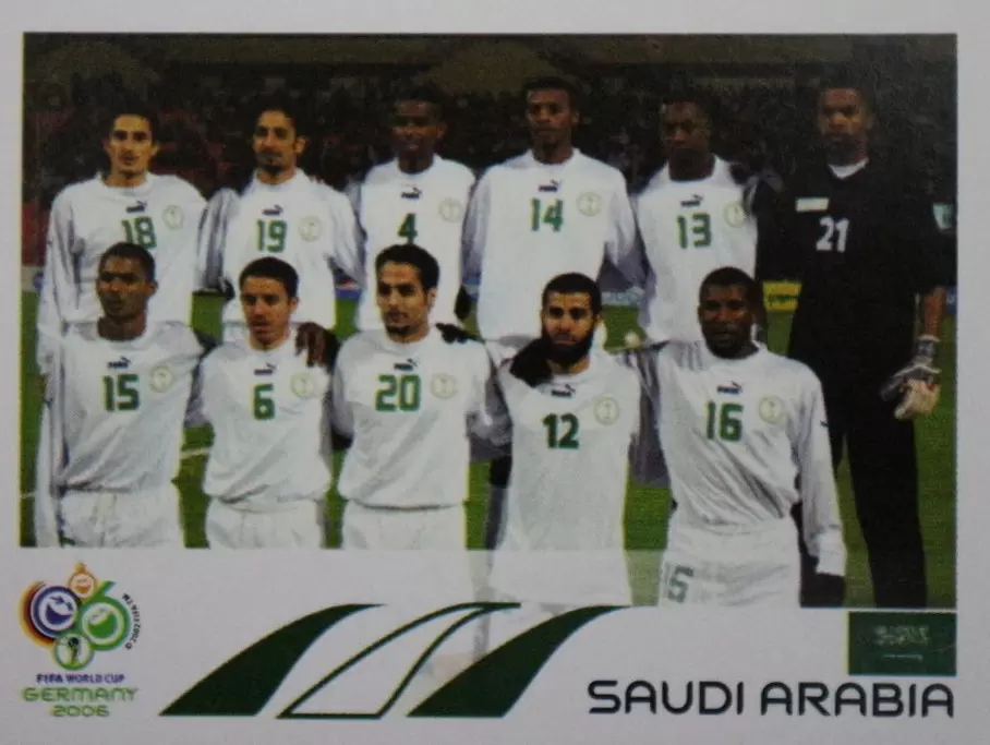 FIFA World Cup Germany 2006 - Team Photo - Saudi Arabia