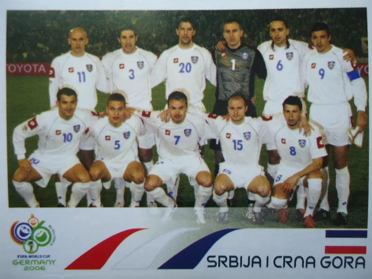 FIFA World Cup Germany 2006 - Team Photo - Srbija i Crna Gora