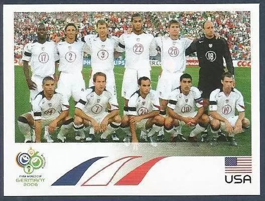 FIFA World Cup Germany 2006 - Team Photo - USA