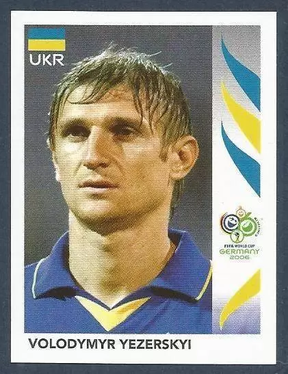 PANINI WORLD CUP 2006-ANDRIJ rusol Ucraina Nº 555 