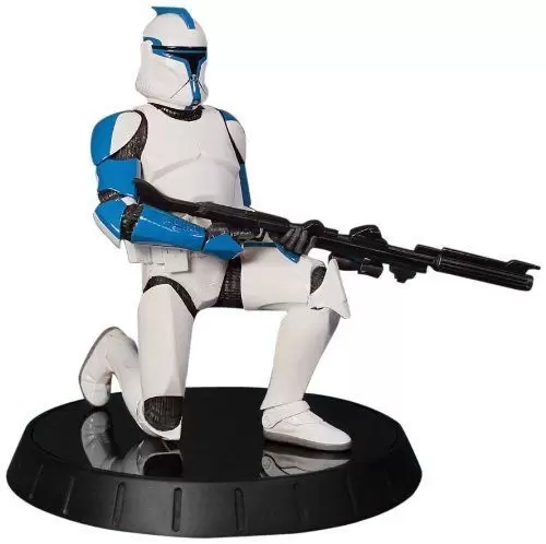Maquette - Blue Clone Trooper Lieutenant