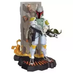 Boba Fett with Han Solo Carbonite