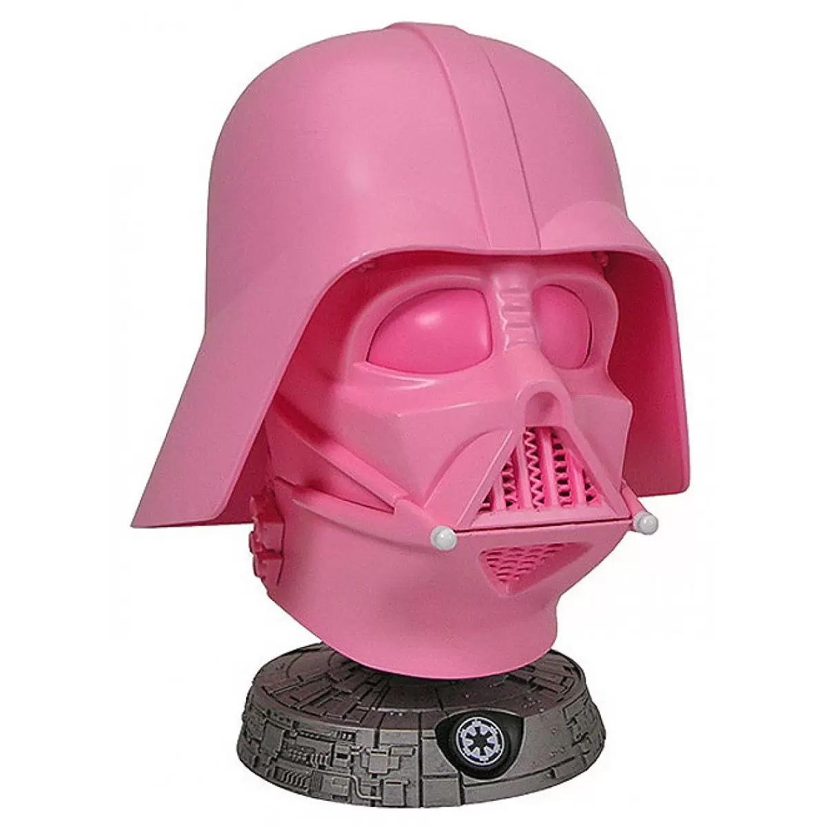 Lifesize & Bookends - Darth Vader Pink Helmet