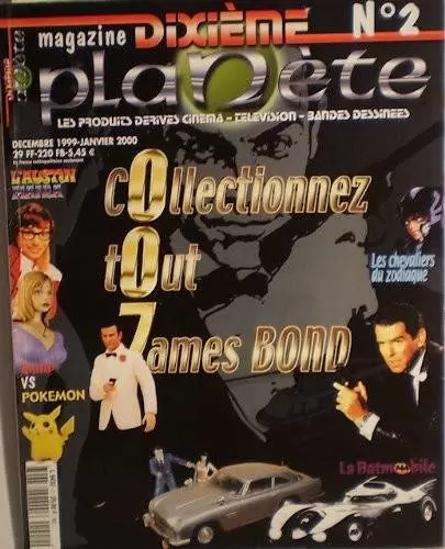 Dixième Planète - Collectionnez tout James Bond