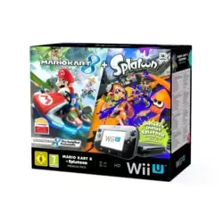 Wii U console  + Mario Kart 8 + Splatoon