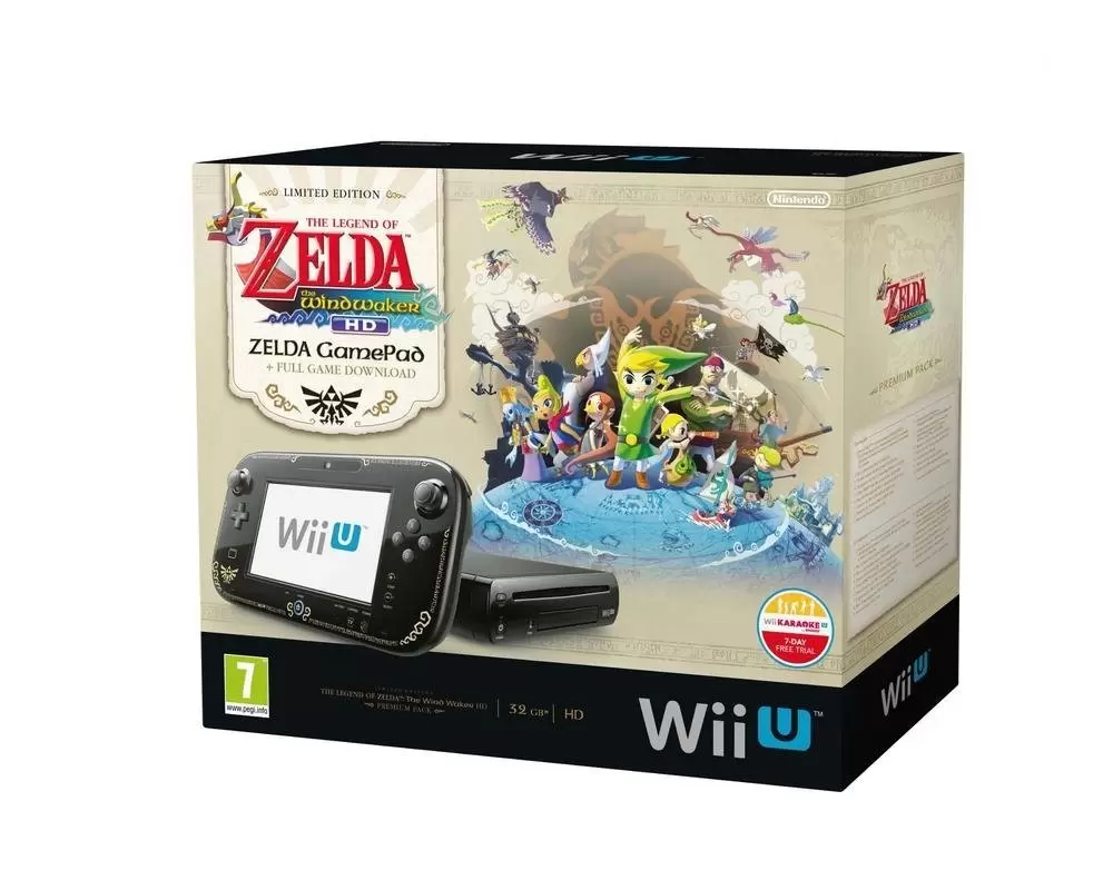 Matériel Wii U - Console Wii U + The Legend of Zelda : Wind Waker HD