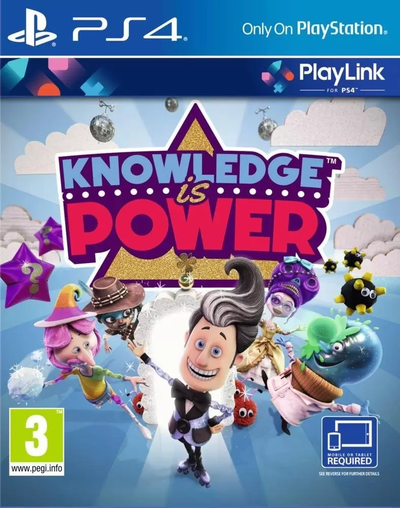PS4 Games - Knowledge is Power
