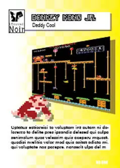 Retrocards - Donkey Kong Jr.