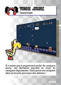 Retrocards - Yoshi Jaune