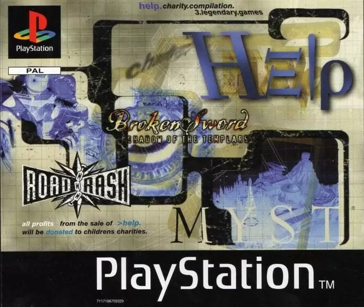 Jeux Playstation PS1 - Help Charity Compilation