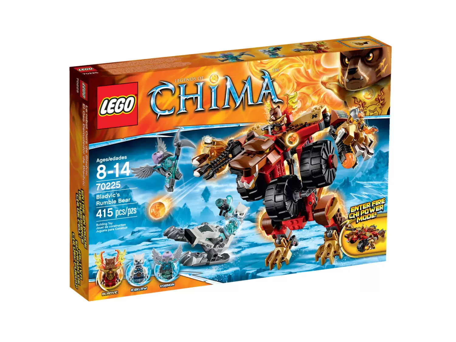 LEGO Legends of Chima - Bladvic\'s Rumble Bear