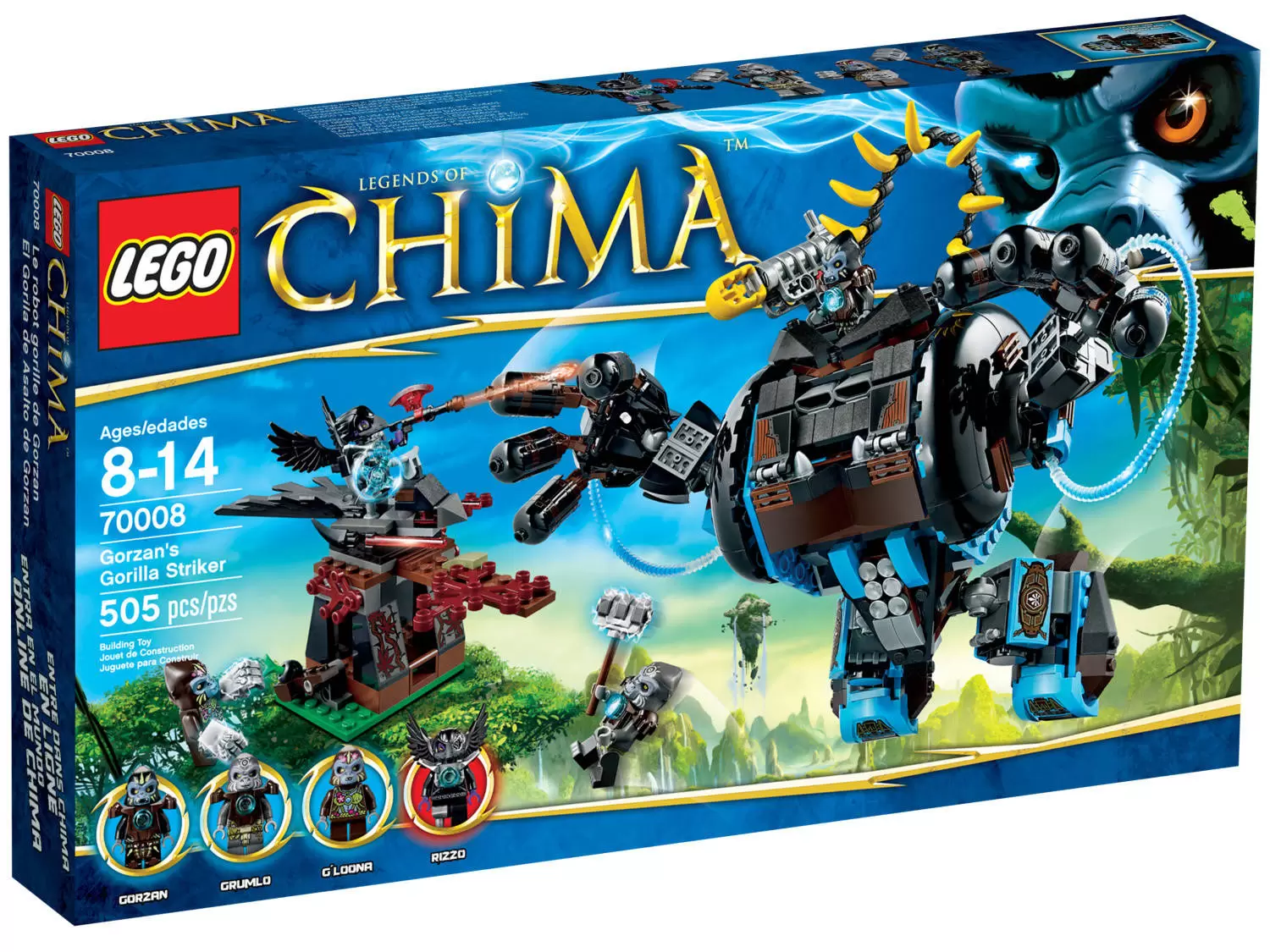 LEGO Legends of Chima - Gorzan\'s Gorilla Striker