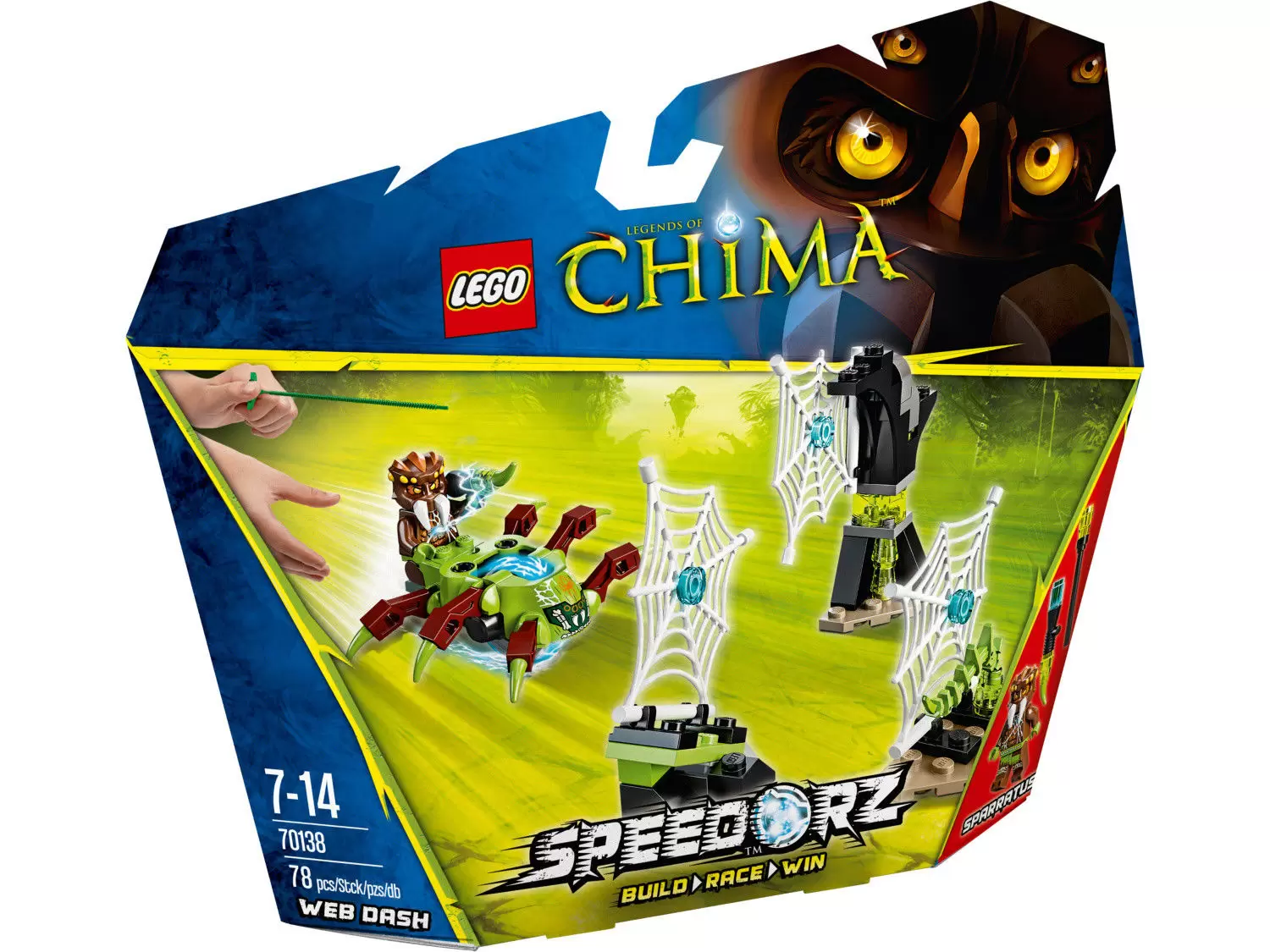 LEGO Legends of Chima - La Course Araignée