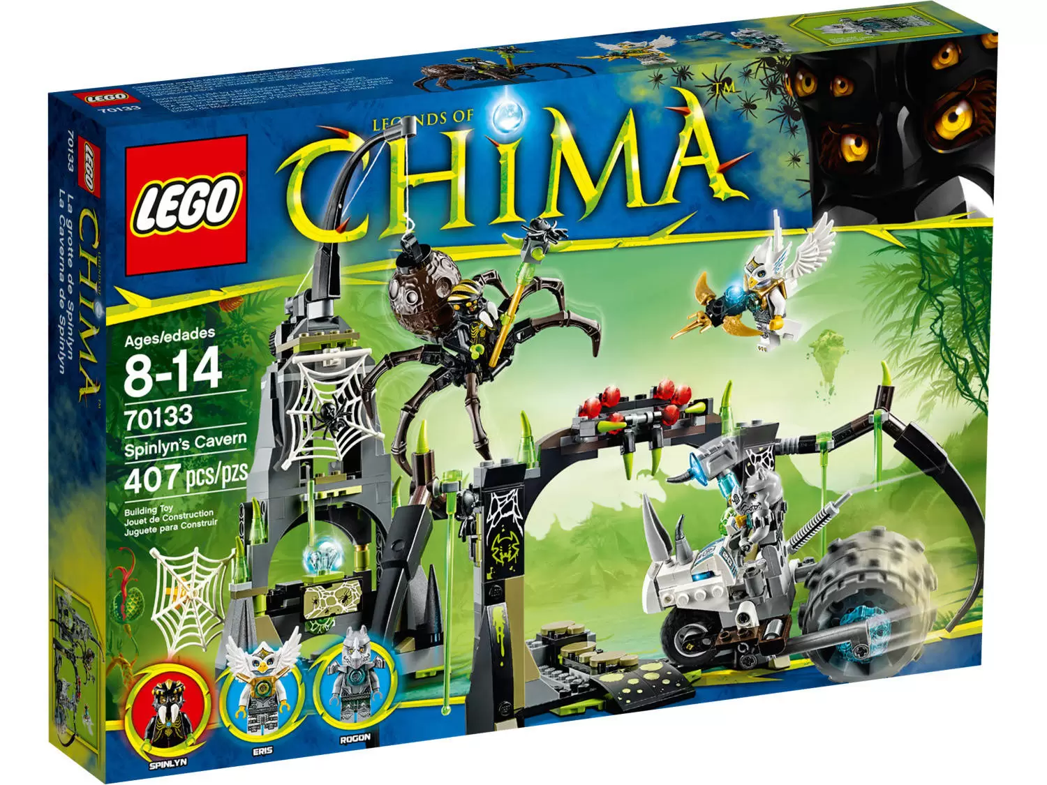 LEGO Legends of Chima - La Grotte De Spinlyn