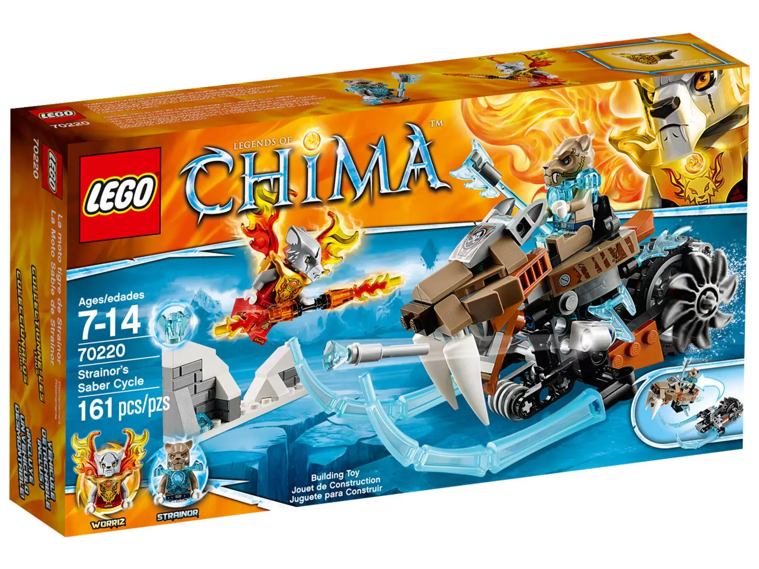 LEGO Legends of Chima - Strainor\'s Saber Cycle