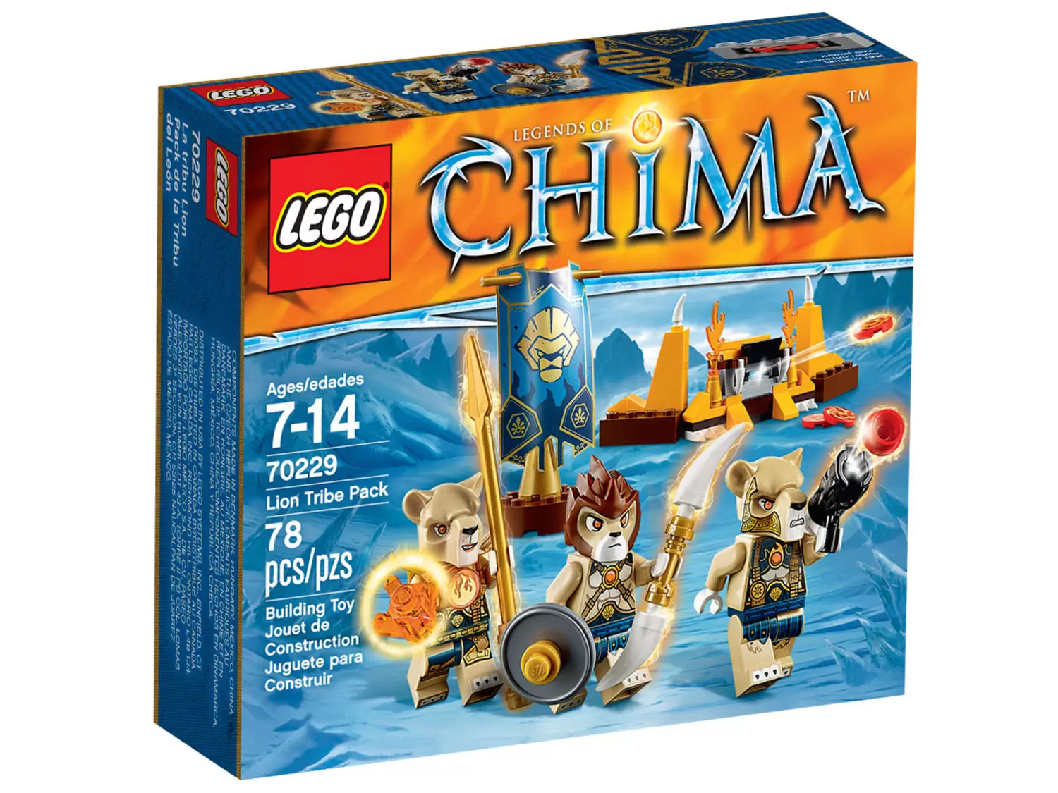 LEGO Legends of Chima - La Tribu Lion