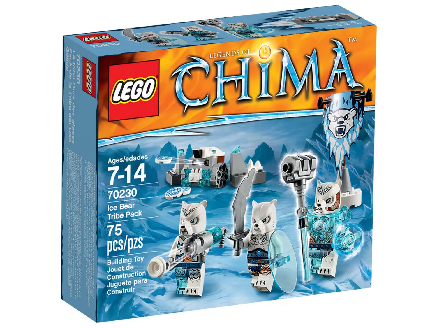 LEGO Legends of Chima - La Tribu Ours Des Glaces